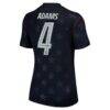 Tyler Adams USMNT Nike Women's 2026 Away Stadium Replica Jersey - Blue - Detail View