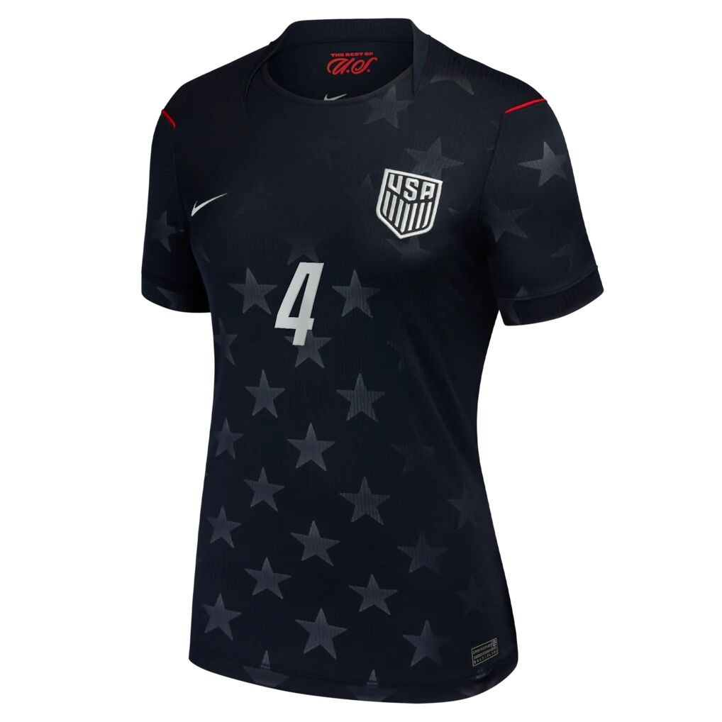 Tyler Adams USMNT Nike Women's 2026 Away Stadium Replica Jersey