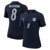 Weston McKennie USMNT Nike Women's 2026 Away Match Authentic Jersey - Blue - Front View