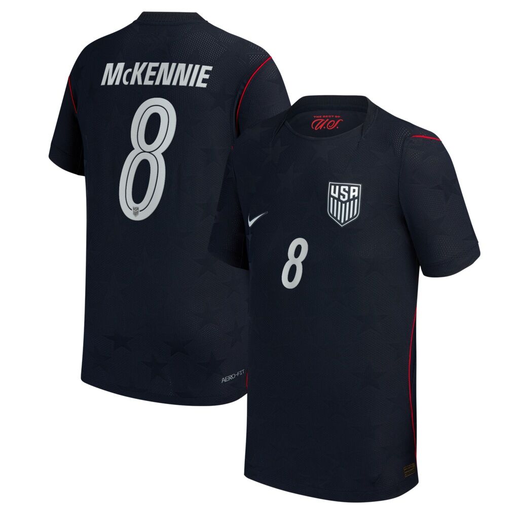 Weston McKennie USMNT Nike Youth 2026 Away Match Authentic Jersey
