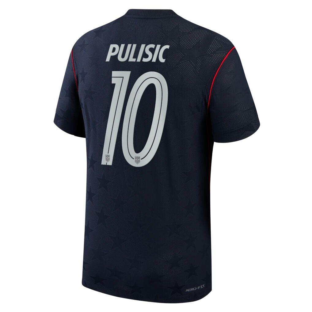 Christian Pulisic USMNT Nike 2026 Away Match Authentic Jersey
