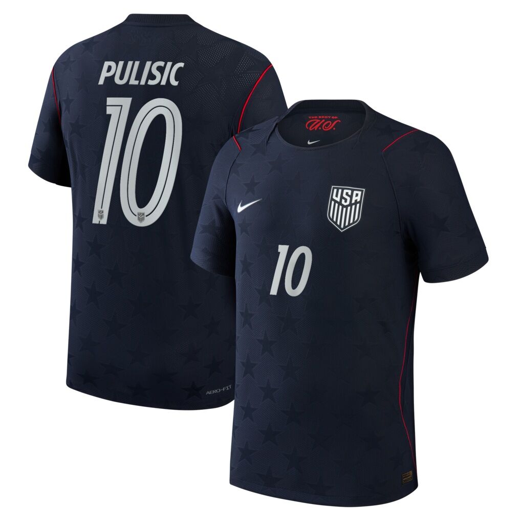 Christian Pulisic USMNT Nike 2026 Away Match Authentic Jersey