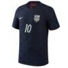 Christian Pulisic USMNT Nike 2026 Away Match Authentic Jersey - Blue - Side View