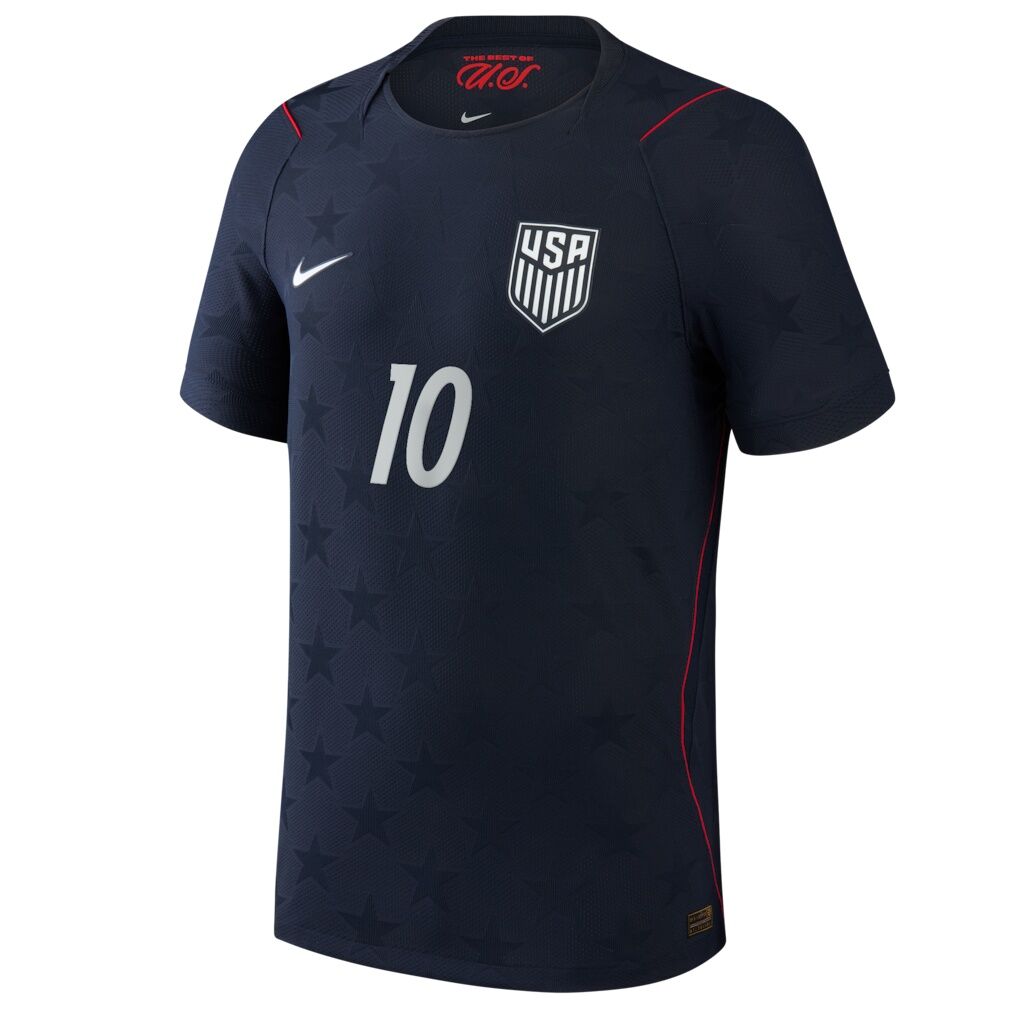 Christian Pulisic USMNT Nike 2026 Away Match Authentic Jersey