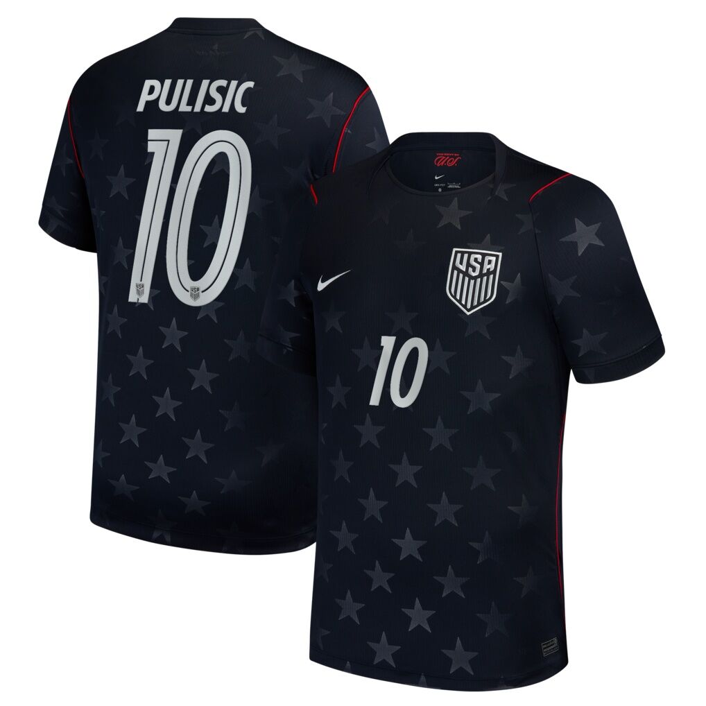 Christian Pulisic USMNT Nike 2026 Away Stadium Replica Jersey