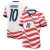 Christian Pulisic USMNT Nike 2026 Home Stadium Replica Jersey - White - Front View