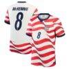 Weston McKennie USMNT Nike 2026 Home Stadium Replica Jersey - White - Front View