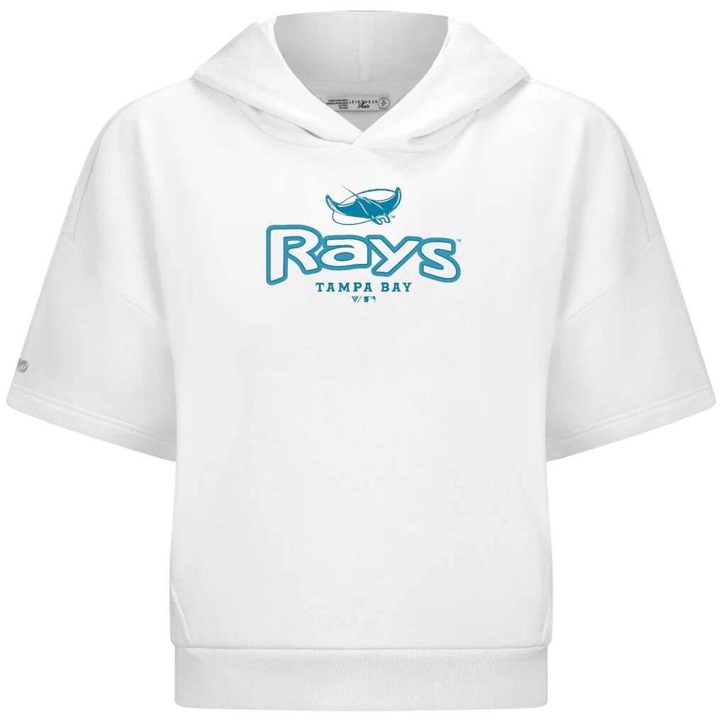 Tampa Bay Rays Levelwear Women's Amber Short Sleeve Cornerstone Hoodie