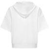 Toronto Blue Jays Levelwear Women's Amber Short Sleeve Cornerstone Hoodie - White - Detail View