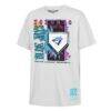 Toronto Blue Jays Mitchell & Ness Youth Cooperstown Neon Field Shock T-Shirt - White - Front View