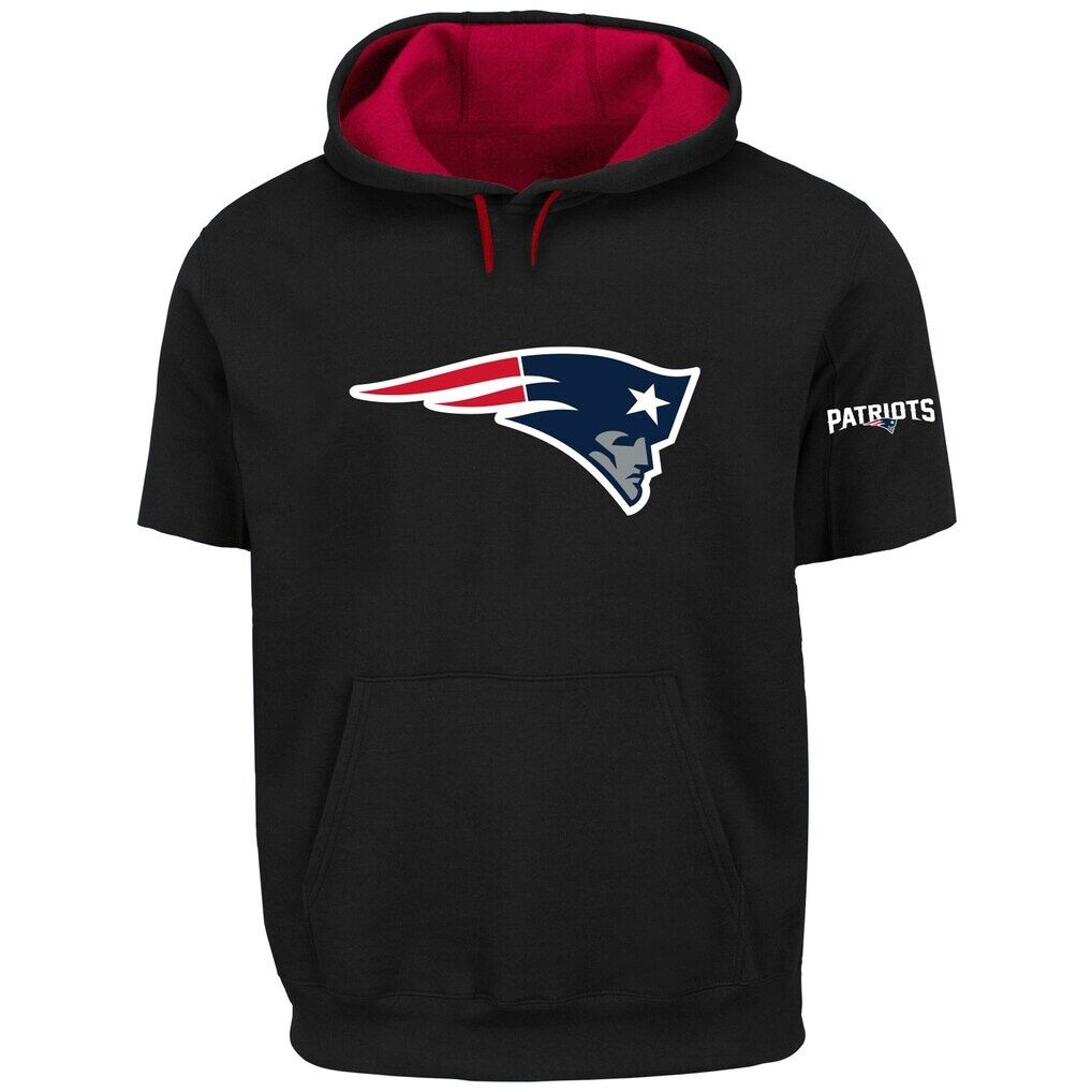 New England Patriots Profile Big & Tall Fleece Pullover Hoodie