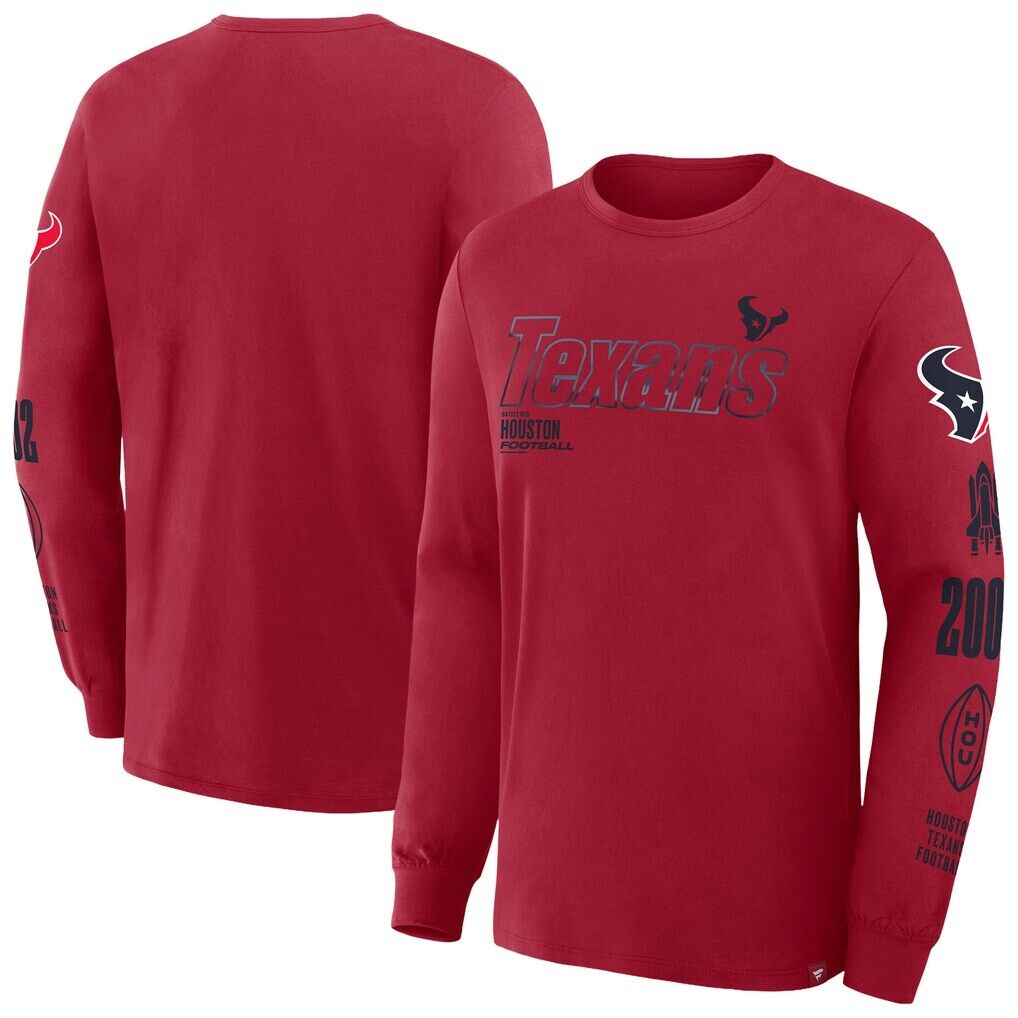 Houston Texans Fashion7 Big & Tall Checkdown Pass T-Shirt
