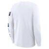 New York Giants Fashion7 Big & Tall Checkdown Pass T-Shirt - White - Detail View