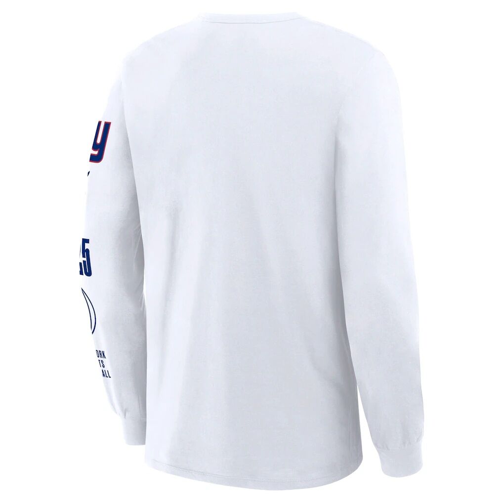 New York Giants Fashion7 Big & Tall Checkdown Pass T-Shirt