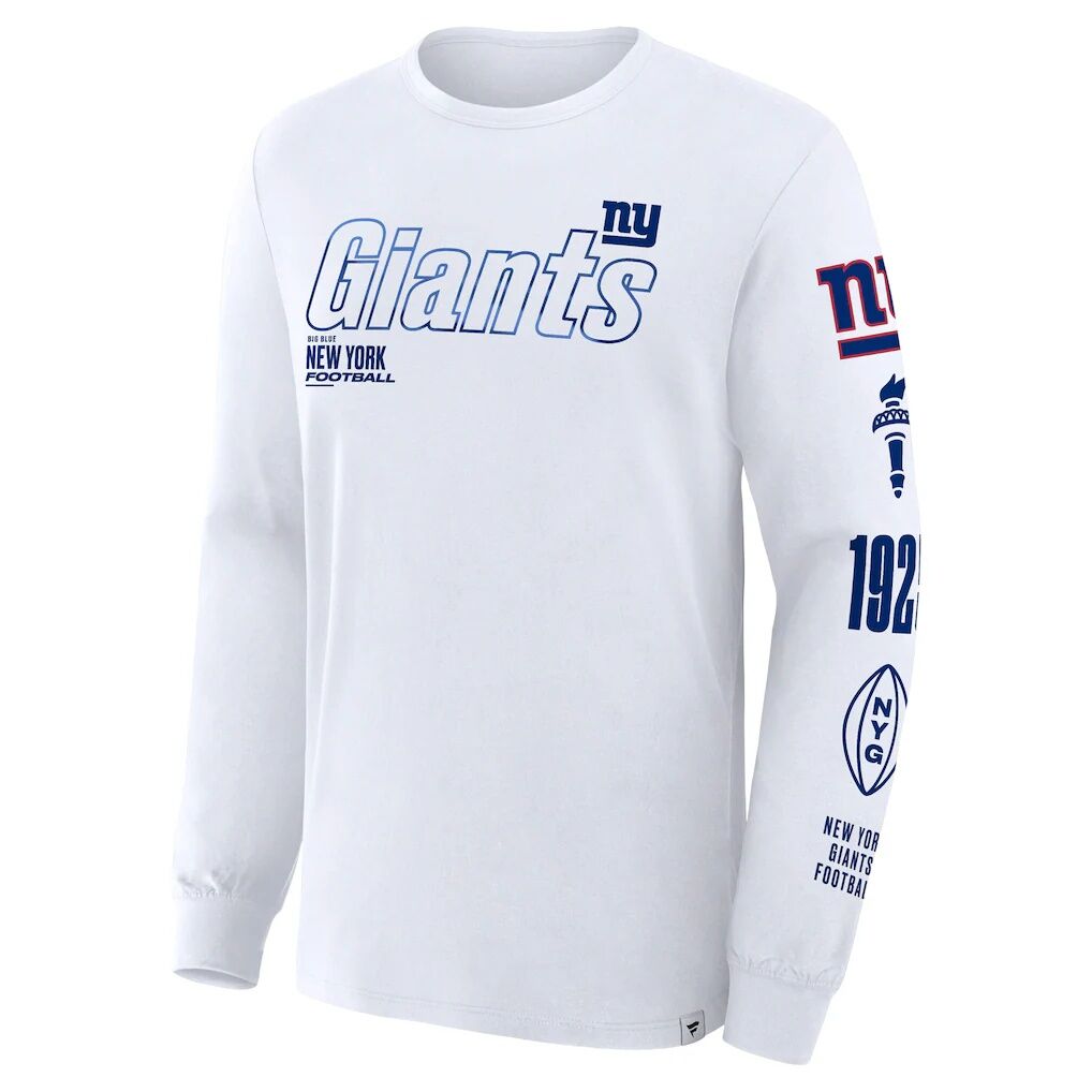 New York Giants Fashion7 Big & Tall Checkdown Pass T-Shirt