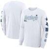 Dallas Cowboys Fashion7 Big & Tall Checkdown Pass T-Shirt - White - Front View
