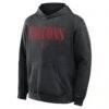 Atlanta Falcons Fashion7 Big & Tall Relaxed Intense Rivalry Washed Hoodie - Black - Side View