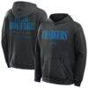 Los Angeles Chargers Fashion7 Big & Tall Relaxed Intense Rivalry Washed Hoodie - Black - Front View