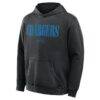 Los Angeles Chargers Fashion7 Big & Tall Relaxed Intense Rivalry Washed Hoodie - Black - Side View