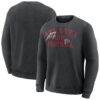 Atlanta Falcons Fashion7 Big & Tall Relaxed Halftime Lead Washed Sweatshirt - Black - Front View