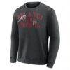 Atlanta Falcons Fashion7 Big & Tall Relaxed Halftime Lead Washed Sweatshirt - Black - Side View