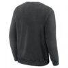 Tampa Bay Buccaneers Fashion7 Big & Tall Relaxed Halftime Lead Washed Sweatshirt - Black - Detail View