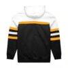 Pittsburgh Steelers Mitchell & Ness Big & Tall Head Coach Hoodie - - Side View