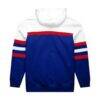 New England Patriots Mitchell & Ness Big & Tall Head Coach Hoodie - - Side View