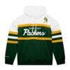 Green Bay Packers Mitchell & Ness Big & Tall Head Coach Hoodie - - Front View