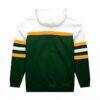 Green Bay Packers Mitchell & Ness Big & Tall Head Coach Hoodie - - Side View