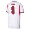 Harry Kane England National Team Nike Youth 2026 Home Stadium Replica Jersey - White - Detail View