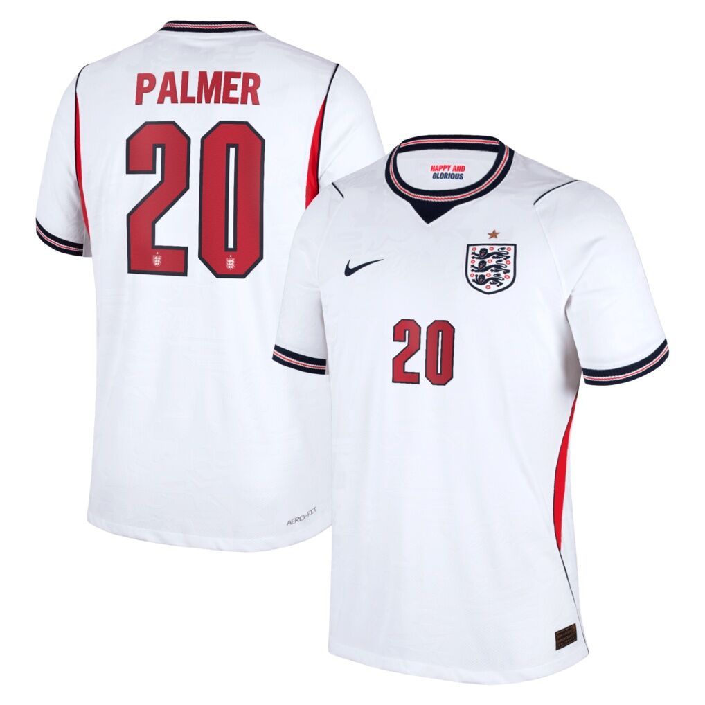 Cole Palmer England National Team Nike 2026 Home Match Authentic Jersey