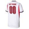 England National Team Nike Youth 2026 Home Stadium Replica Custom Jersey - White - Detail View