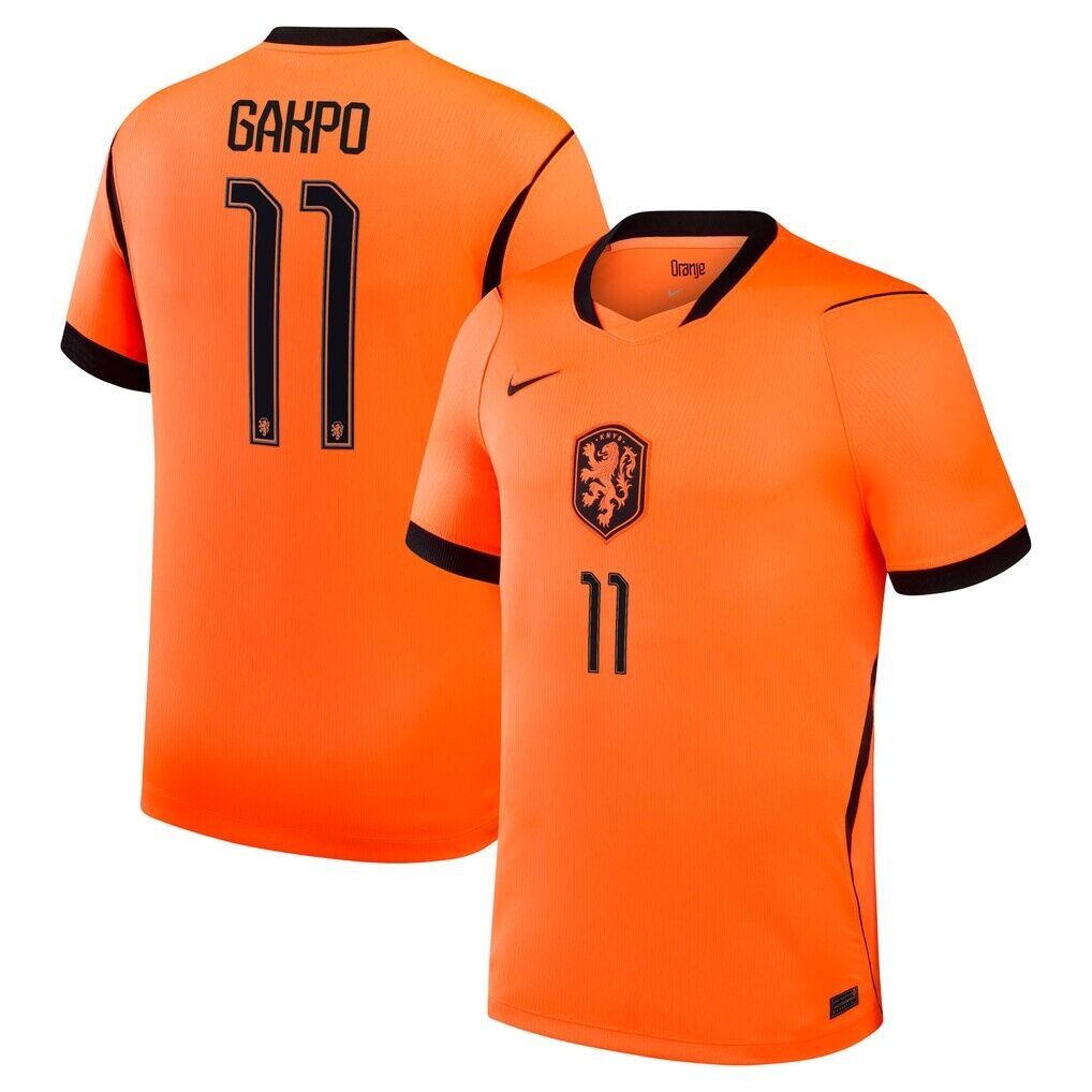 Cody Gakpo Netherlands National Team Nike 2026 Home Stadium Replica Jersey