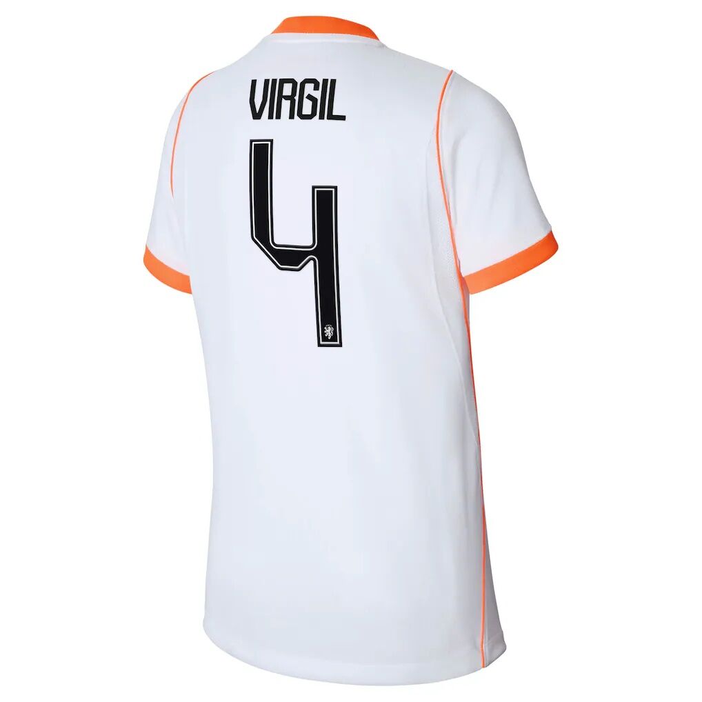 Virgil van Dijk Netherlands National Team Nike Youth 2026 Home Stadium Replica Jersey