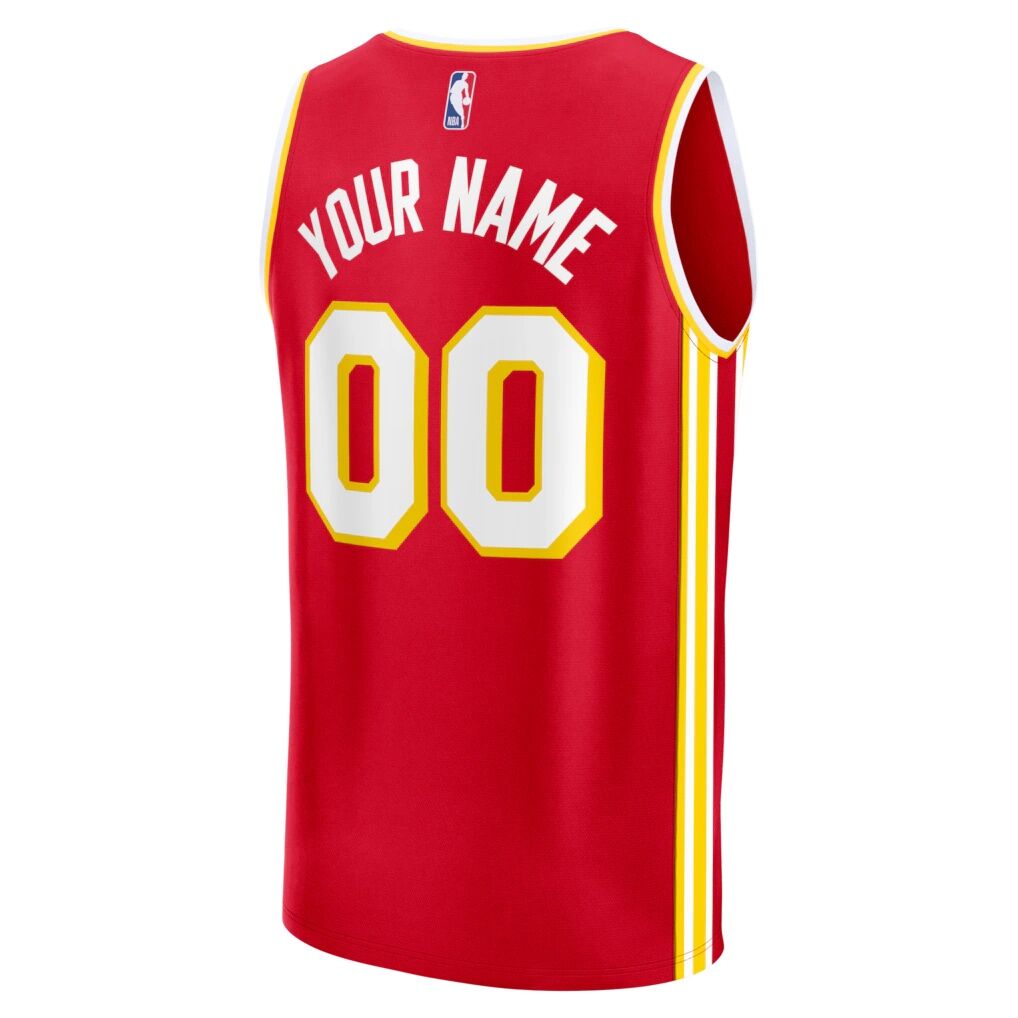 Atlanta Hawks Fashion7 Fast Break Custom Jersey - Icon Edition