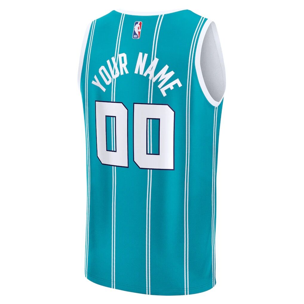 Charlotte Hornets Fashion7 Fast Break Custom Jersey - Icon Edition