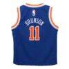 Jalen Brunson New York Knicks Nike Preschool Replica Swingman Jersey - Blue - Detail View