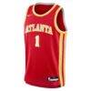 Jalen Johnson Atlanta Hawks Nike Youth Swingman Jersey - Red - Side View