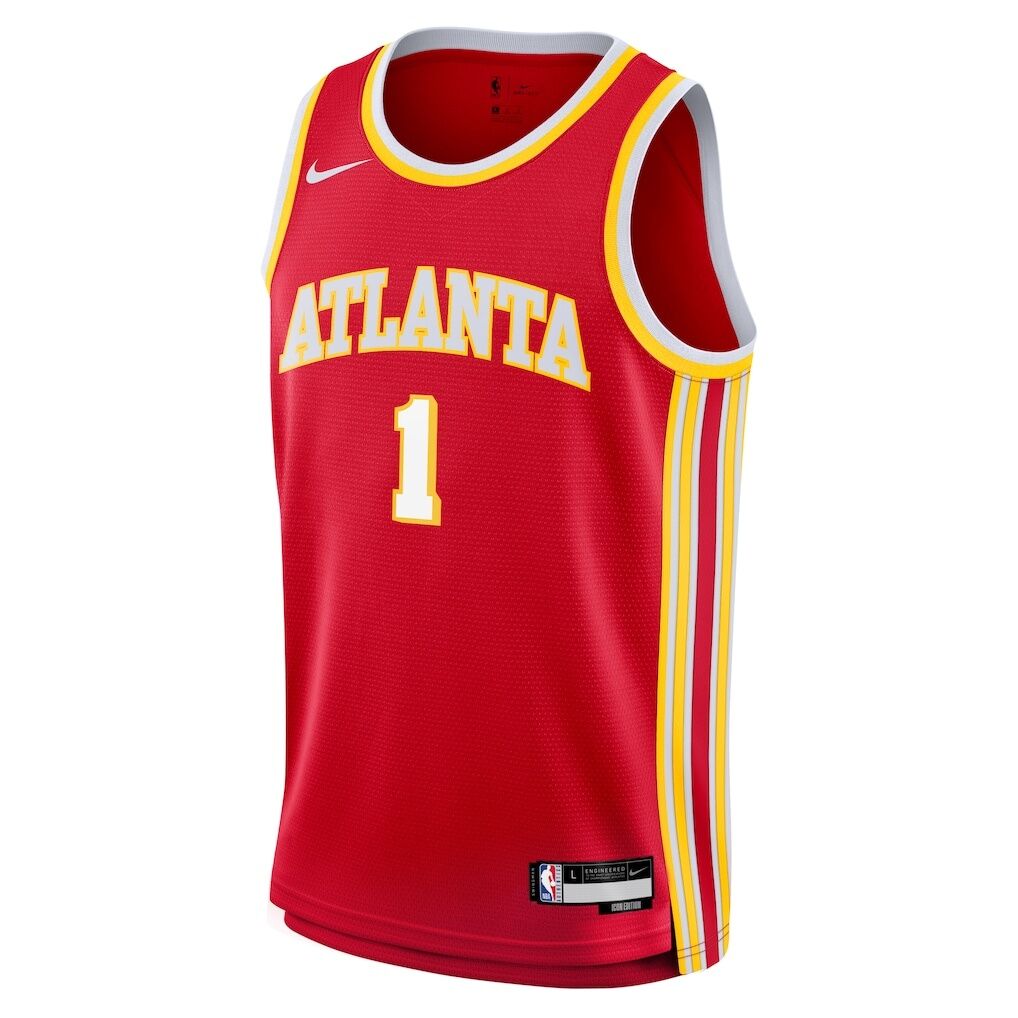Jalen Johnson Atlanta Hawks Nike Youth Swingman Jersey - Icon Edition