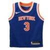 Josh Hart New York Knicks Nike Infant Replica Swingman Jersey - Blue - Side View
