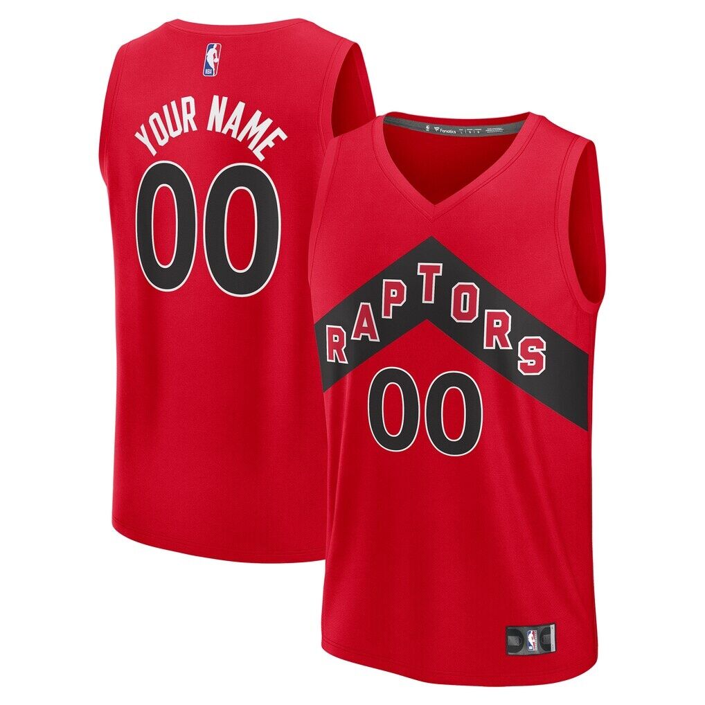 Toronto Raptors Fashion7 Fast Break Custom Jersey - Icon Edition