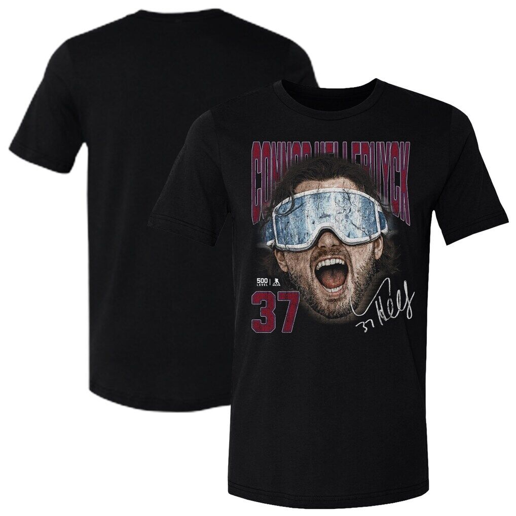 Connor Hellebuyck US Men's Hockey 500 Level Goggles T-Shirt