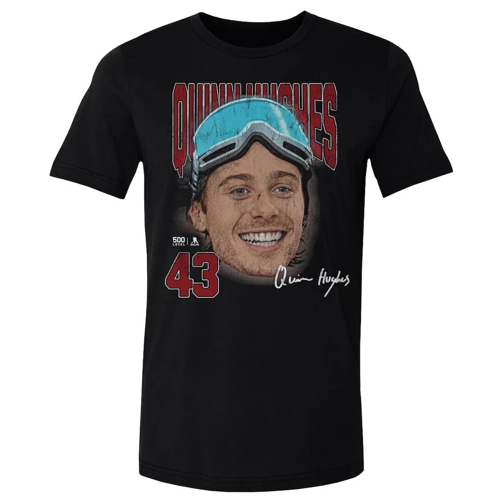 Quinn Hughes US Men's Hockey 500 Level Goggles T-Shirt