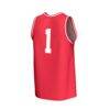 Boston University GameDay Greats Youth Lightweight Collegiate Men's Basketball Fashion Jersey - - Detail View