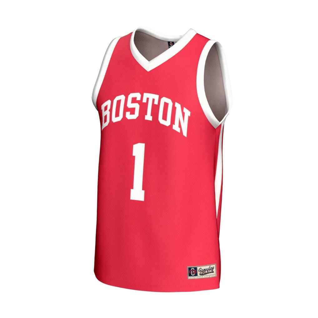Boston University GameDay Greats Youth Lightweight Collegiate Women's Basketball Fashion Jersey - Scarlet