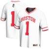 Boston University GameDay Greats Youth Lightweight Collegiate Men's Lacrosse Fashion Jersey - White - Front View