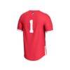 Boston University GameDay Greats Youth Lightweight Collegiate Men's Lacrosse Fashion Jersey - - Detail View