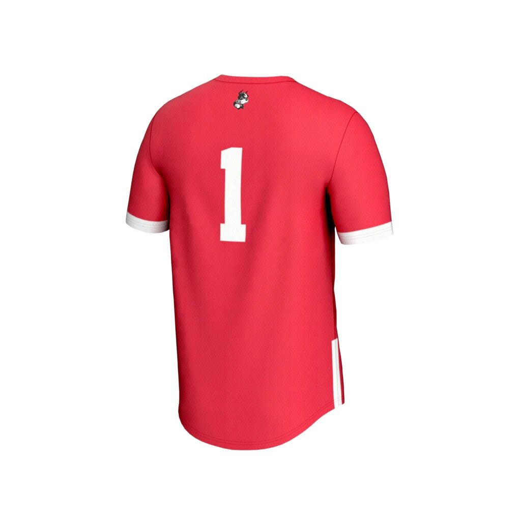 Boston University GameDay Greats Youth Lightweight Collegiate Men's Lacrosse Fashion Jersey - Scarlet