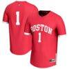 Boston University GameDay Greats Youth Lightweight Collegiate Men's Lacrosse Fashion Jersey - - Front View